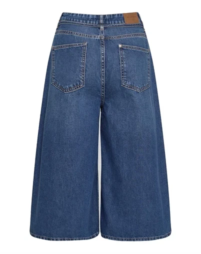 MSCH Copenhagen - MSCHKine Lis Culotte Jeans - Mid Blue Wash